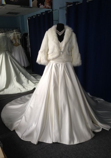 Свадебное платье Атлас-М58311 - Свадебный салон Мендельсон