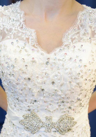 Свадебное платье Гламур-М58338 - Свадебный салон Мендельсон