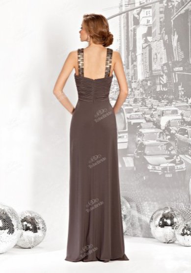 Вечернее платье Шоколад-М58408 - Свадебный салон Мендельсон
