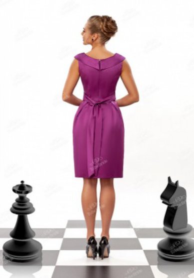 Вечернее платье Тюльпан-М58421 - Свадебный салон Мендельсон