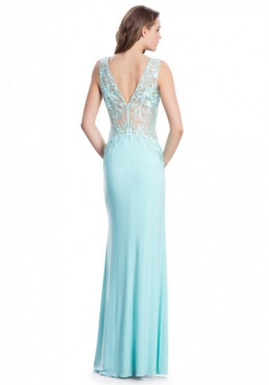 Вечернее платье Мята-М58508 - Свадебный салон Мендельсон