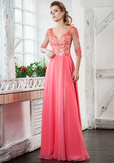 Вечернее платье Миледи-A58540 - Салон свадебных и вечерних платьев Anna Dress