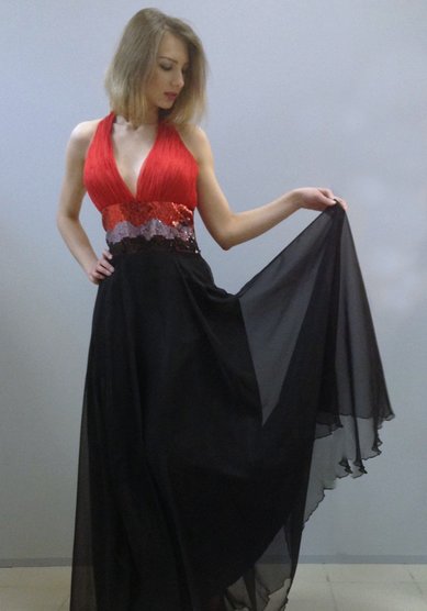 Вечернее платье О58565 - Студия - Ателье Очарование