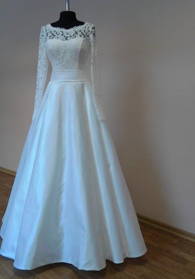 Свадебное платье Венера (атлас)-В59149 - Свадебный салон Венера