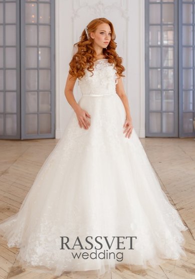 Свадебное платье Виктория-R59319 - Свадебный салон RASSVET