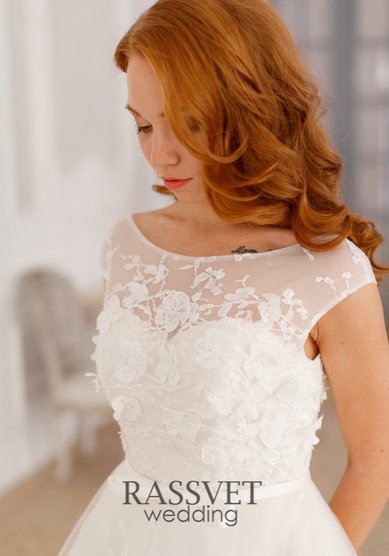 Свадебное платье Виктория-R59319 - Свадебный салон RASSVET