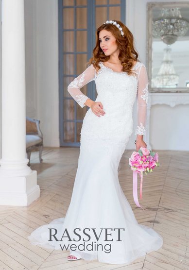 Свадебное платье Мелани-R59330 - Свадебный салон RASSVET