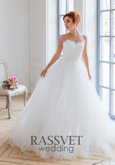 Свадебное платье Эмилия-R59334 - Свадебный салон RASSVET