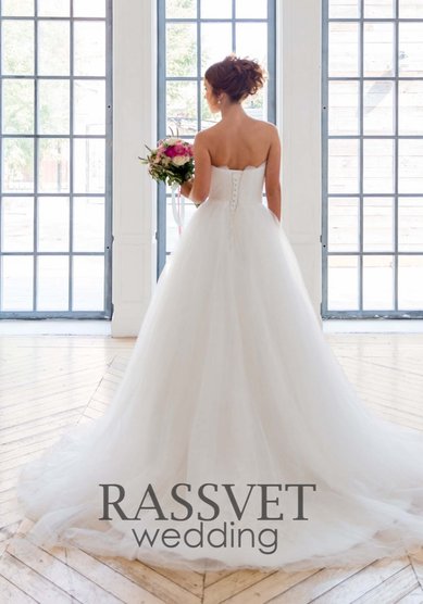 Свадебное платье Эмилия-R59334 - Свадебный салон RASSVET