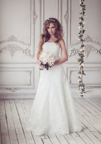 Свадебное платье Элина-R59355 - Свадебный салон RASSVET