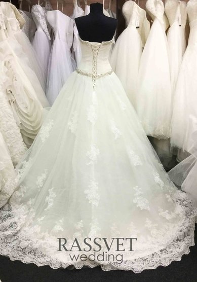 Свадебное платье Альбертина-R59362 - Свадебный салон RASSVET