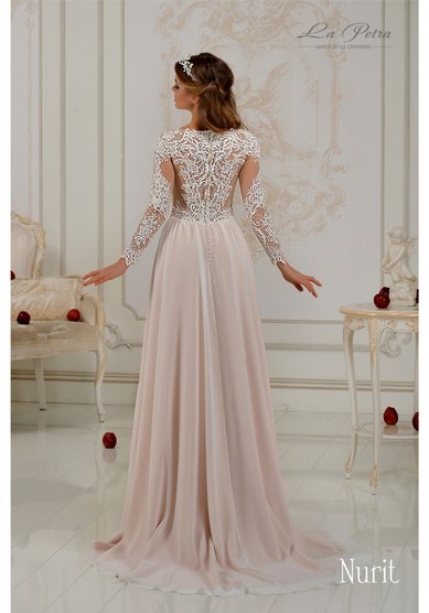 Свадебное платье Nurit-B59653 - Свадебный салон Bondi blue