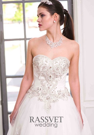 Свадебное платье Александрина-R59891 - Свадебный салон RASSVET