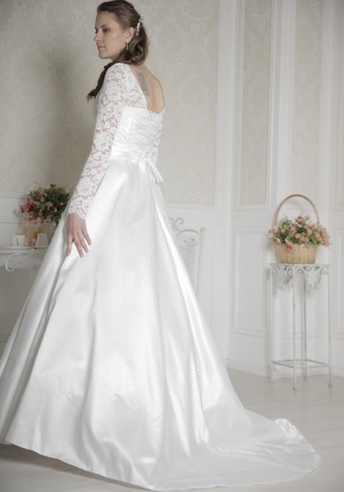 Свадебное платье Татьянка (атлас)-В59906 - Свадебный салон Венера