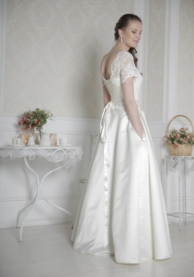 Свадебное платье Татьянка (с карманами)-В59908 - Свадебный салон Венера