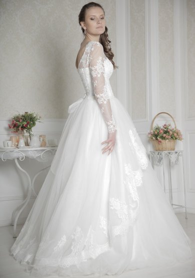 Свадебное платье FL-170 (с юбкой )-В59911 - Свадебный салон Венера