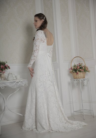 Свадебное платье Флер (винтаж)-В59913 - Свадебный салон Венера