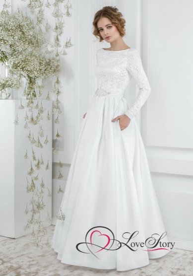 Свадебное платье Прага-О60145 - Свадебная галерея Останкино