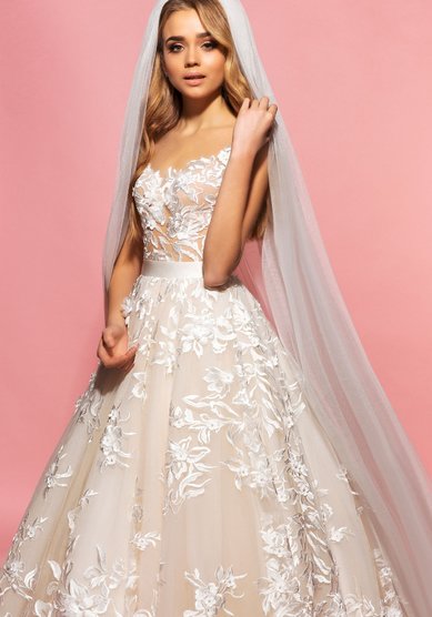 Свадебное платье EL107-Б60319 - Свадебный салон Белый Авантаж