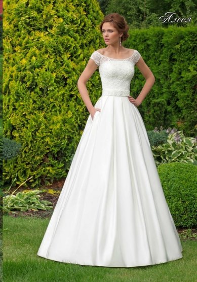 Свадебное платье Алеся-Y60579 - Салон свадебной и вечерней моды Your Love Story