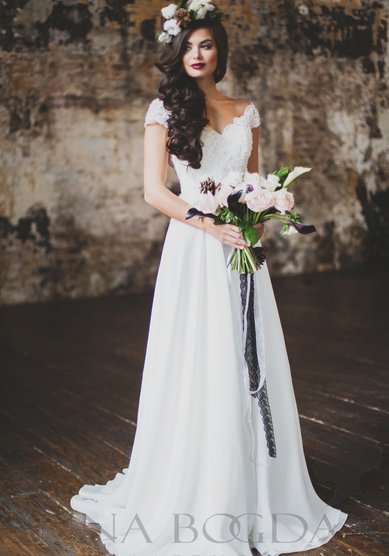 Свадебное платье Катания-A60682 - Дом свадебной и вечерней моды Anna Bogdan