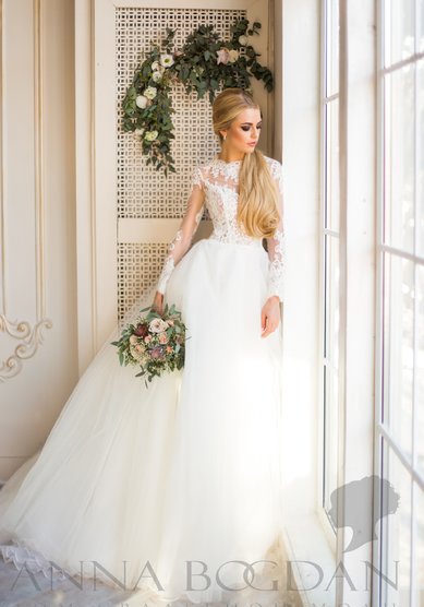 Свадебное платье Ронсе-A60685 - Дом свадебной и вечерней моды Anna Bogdan