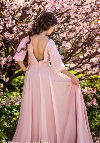 Свадебное платье Богемный рубин-М60702 - Свадебный салон МОЯ СВАДЬБА