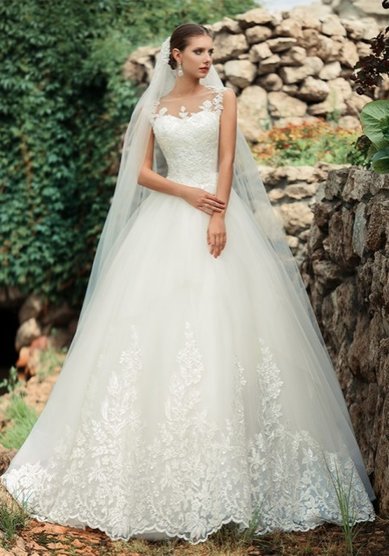 Свадебное платье Скарлетт-M60785 - Салон Вечернего и Свадебного платья MADONNA