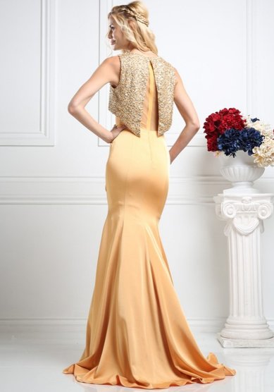 Вечернее платье Стефани-P61200 - Свадебный салон Perry Blue