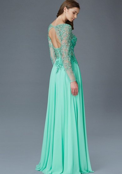 Вечернее платье Тиффани-P61220 - Свадебный салон Perry Blue