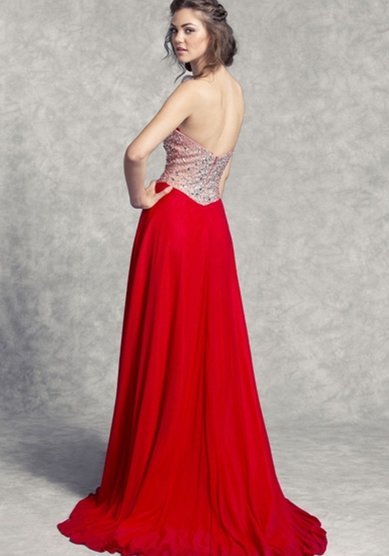 Вечернее платье Ангелина-P61221 - Свадебный салон Perry Blue