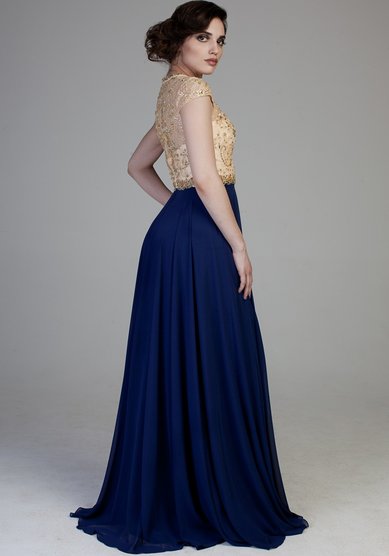 Вечернее платье Ульяна-P61260 - Свадебный салон Perry Blue