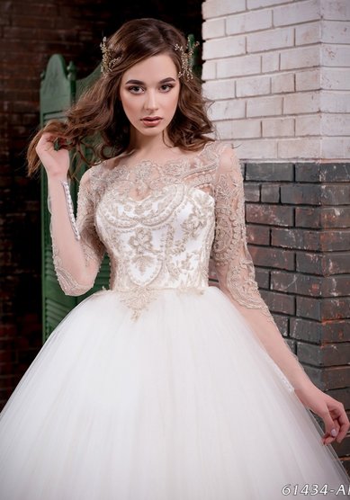 Свадебное платье PR 61434-AN-Т61298 - Свадебные салоны ТК Дубровка