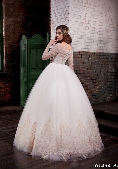 Свадебное платье PR 61434-AN-Т61298 - Свадебные салоны ТК Дубровка