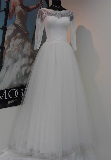 Свадебное платье FL-177 -Шантильи(рукав)-В61361 - Свадебный салон Венера