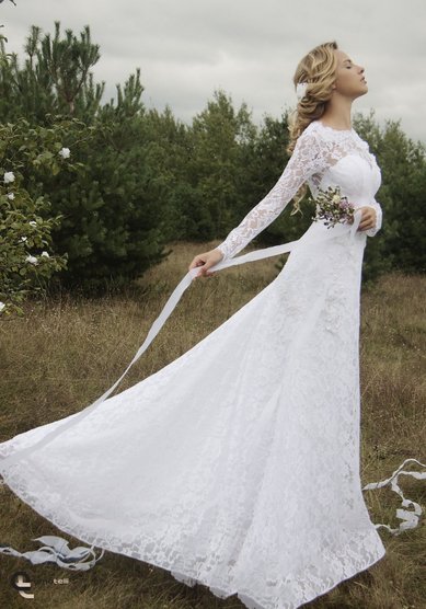 Свадебное платье Энотера-B61424 - Свадебный салон Bondi blue