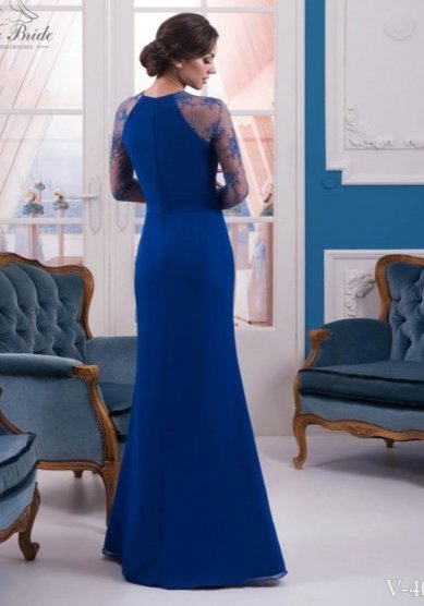 Вечернее платье Синяя роза-C61584 - Свадебный салон Celebrity