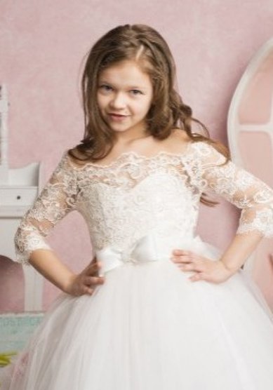 Детское платье YLS021-Y61784 - Салон свадебной и вечерней моды Your Love Story
