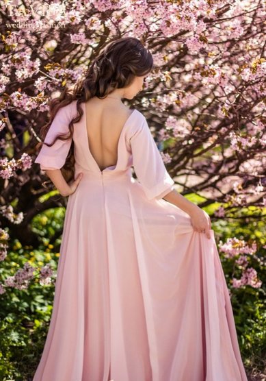 Вечернее платье Богемный рубин-М61903 - Свадебный салон МОЯ СВАДЬБА