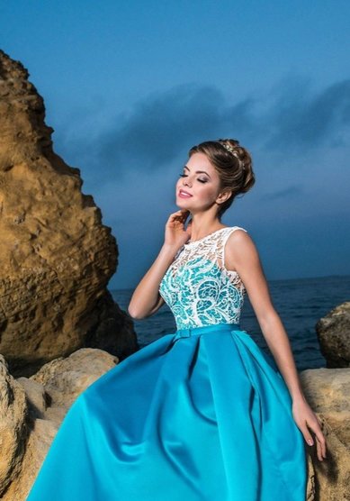 Вечернее платье 17872-П62281 - Свадебный салон ПЛАТЬЕ МЕЧТЫ