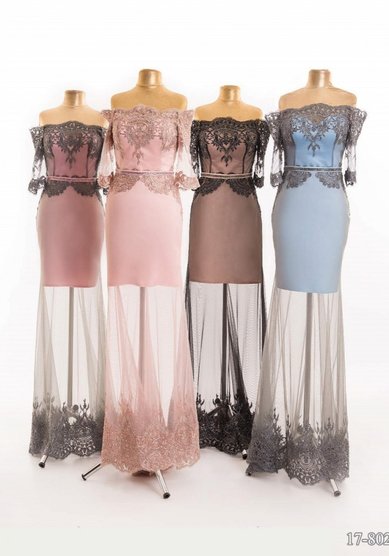 Вечернее платье 17802-П62282 - Свадебный салон ПЛАТЬЕ МЕЧТЫ