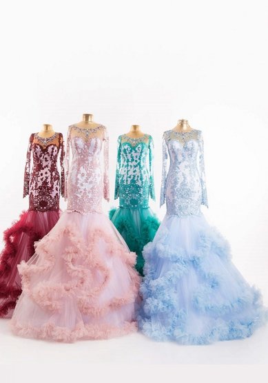 Вечернее платье 17882-П62292 - Свадебный салон ПЛАТЬЕ МЕЧТЫ