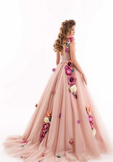 Вечернее платье 17883-П62293 - Свадебный салон ПЛАТЬЕ МЕЧТЫ