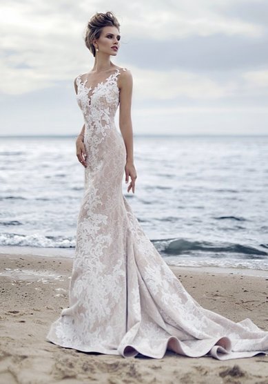 Свадебное платье Golden Hind-B62377 - Свадебный салон Bondi blue