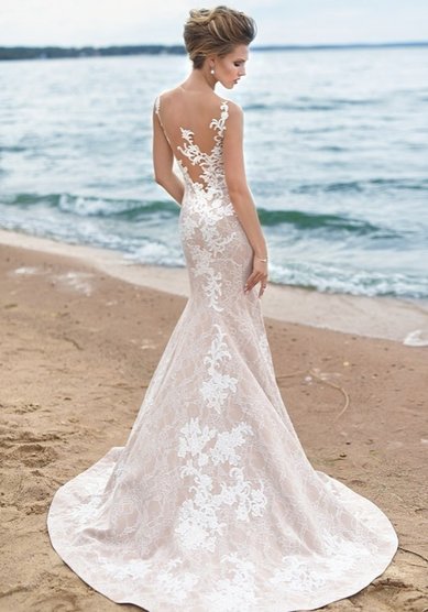 Свадебное платье Golden Hind-B62377 - Свадебный салон Bondi blue