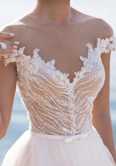 Свадебное платье Kon-Tiki-B62379 - Свадебный салон Bondi blue