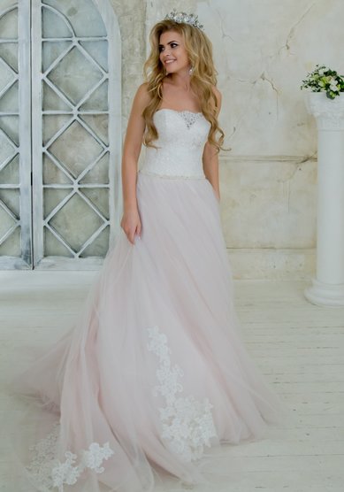 Свадебное платье Принцесса-П62947 - Свадебный салон ПЛАТЬЕ МЕЧТЫ