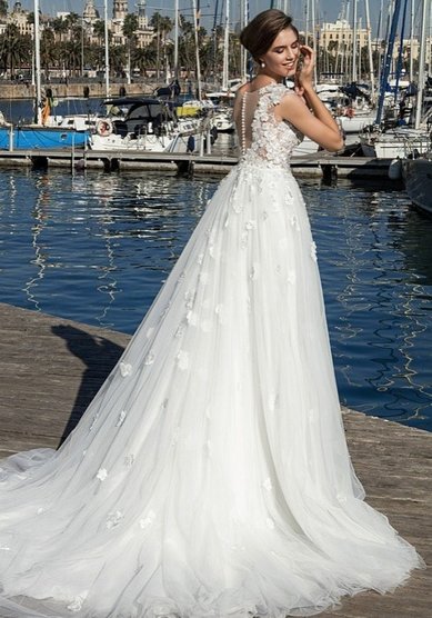 Свадебное платье Ersaliya-B63045 - Свадебный салон Bondi blue