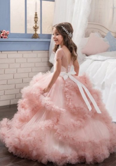 Детское платье Облако-Y63067 - Салон свадебной и вечерней моды Your Love Story