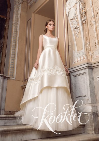 Свадебное платье Нона (без фатиновой юбки)-О63101 - Студия - Ателье Очарование